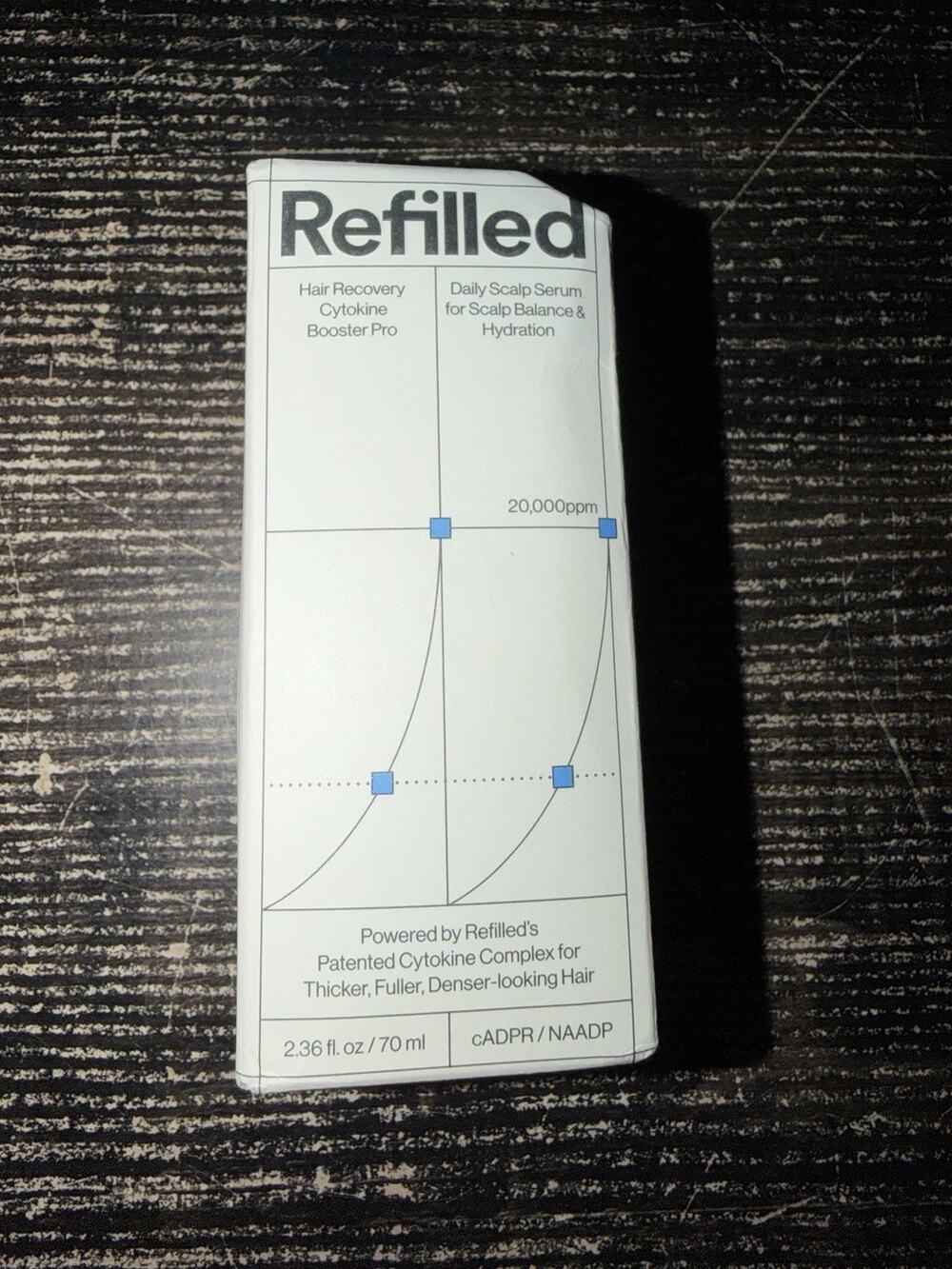 Refilled Hair Recovery Cytokine Booster Pro Daily Scalp Serum Hydration 70ml New